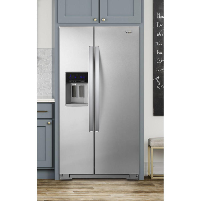 Whirlpool 36-inch, 20.59 cu. ft. Counter-Depth Side-By-Side Refrigerator WRS571CIHZ IMAGE 8