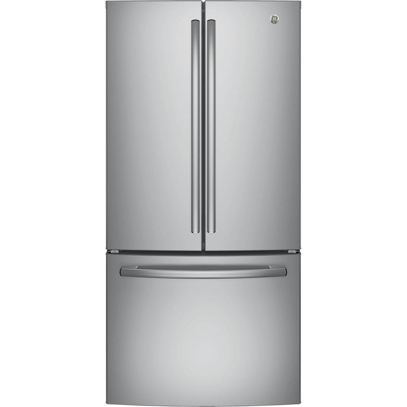 GE 33-inch, 18.6 cu. ft. Counter-Depth French-Door Refrigerator GWE19JSLSS IMAGE 1
