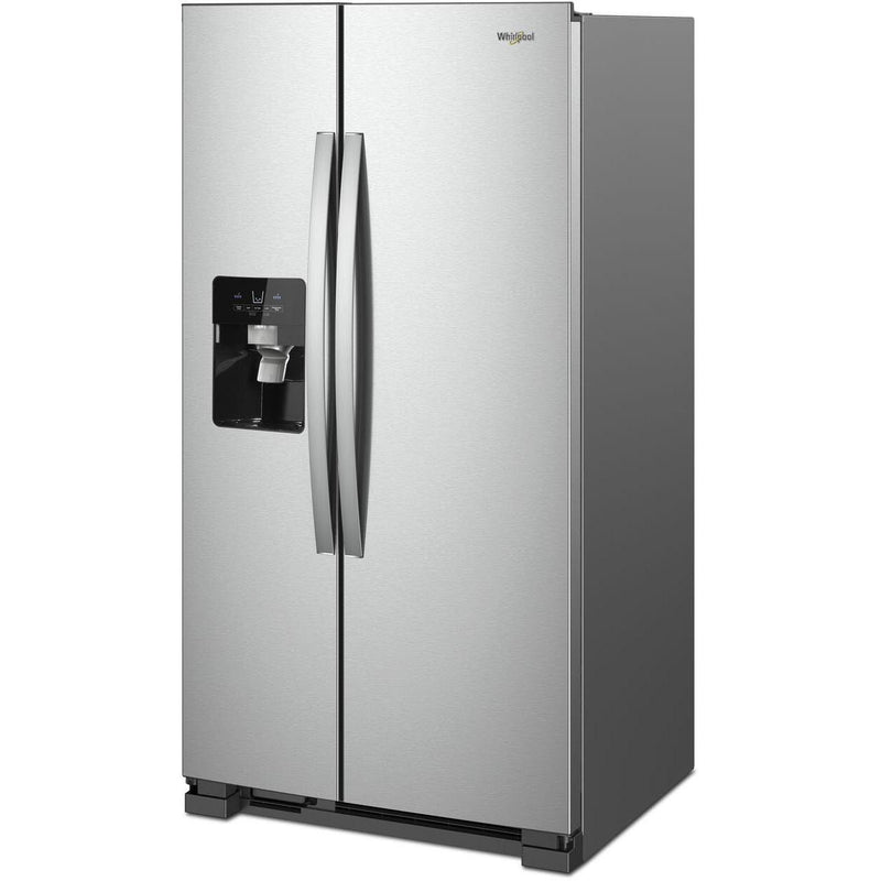 Whirlpool 36-inch, 24.5 cu. ft. Side-by-Side Freestanding Refrigerator with Exterior Ice and Water Dispenser with EveryDrop™ Water Filtration WRS555SIHZ IMAGE 11