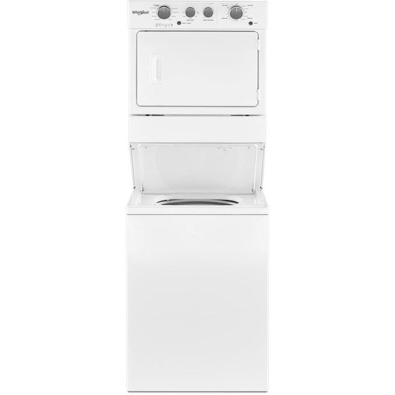 Whirlpool Stacked Washer/Dryer Gas Laundry Center WGT4027HW IMAGE 2