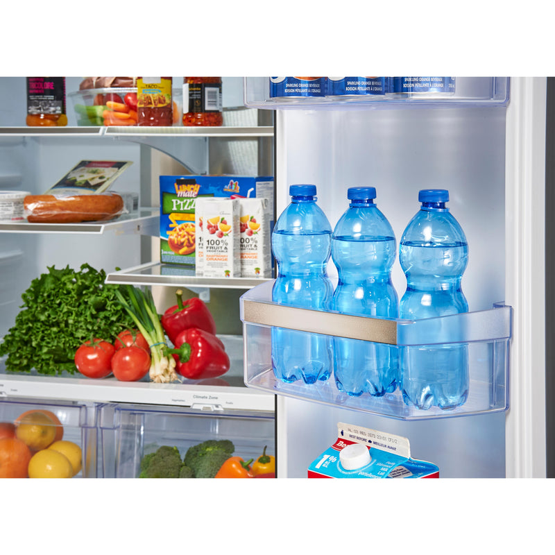 GE Profile 33-inch, 17.5 cu.ft. Freestanding French-Door Refrigerator with FrostGuard™ Technology PYE18HMLKES IMAGE 6