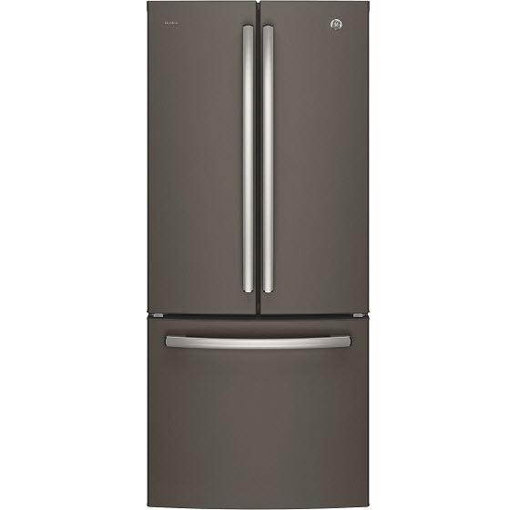 GE Profile 30-inch, 20.8 cu. ft. French 3-Door Refrigerator PNE21NMLKES IMAGE 1
