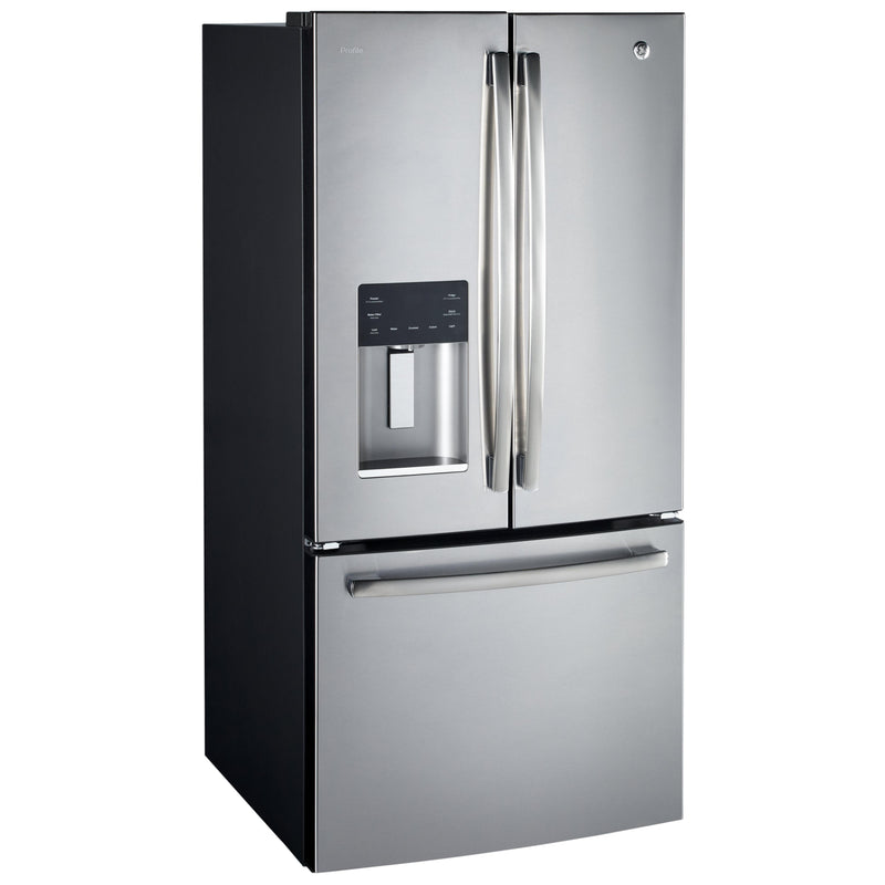 GE Profile 33-inch, 23.8 cu. Ft. French 3-door refrigerator PFE24HSLKSS IMAGE 2