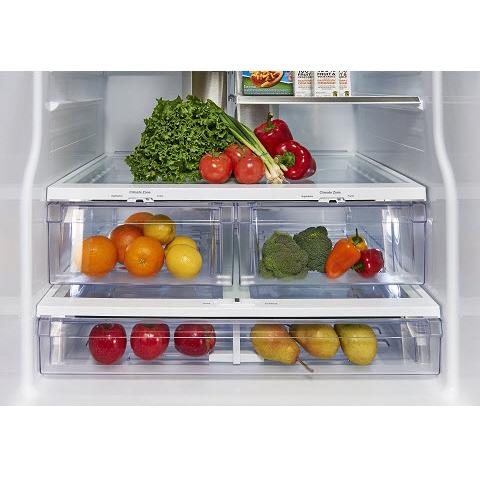 GE Profile 33-inch, 23.8 cu. Ft. French 3-door refrigerator PFE24HMLKES IMAGE 7