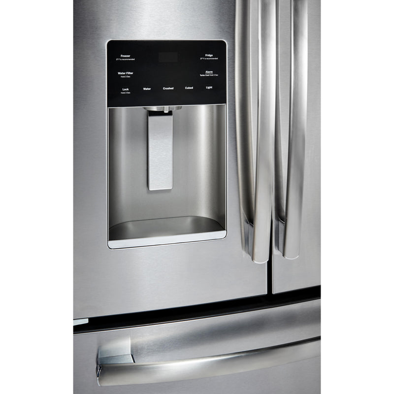 GE Profile 33-inch, 17.5 cu. Ft. Counter depth french-door refrigerator PYE18HSLKSS IMAGE 2