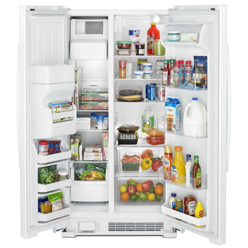Amana 33in 21cu.ft. Side-by-Side Refrigerator with External Water & Ice Dispenser ASI2175GRW IMAGE 11