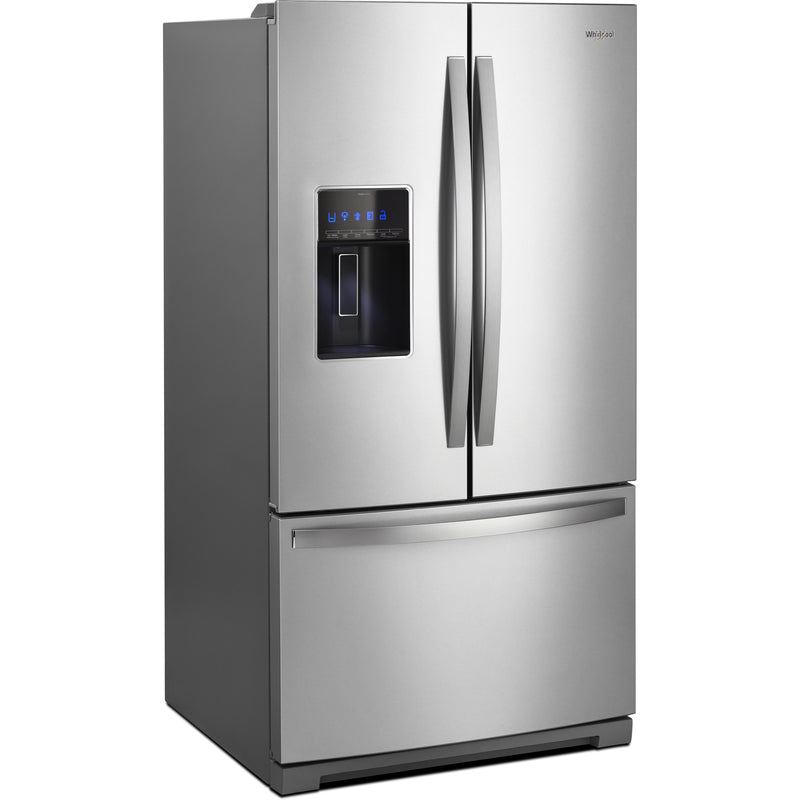 Whirlpool 36-inch, 26.8 cu. ft. Freestanding French 3-Door Refrigerator Water and Ice Dispensing System WRF757SDHZ IMAGE 11