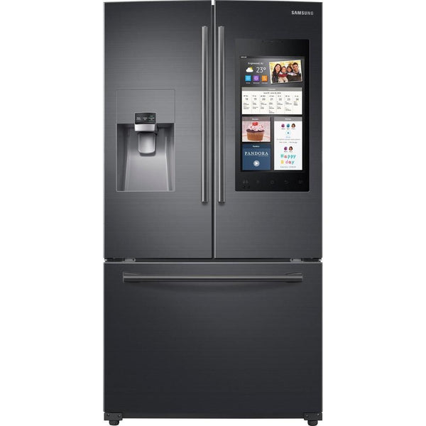 Samsung 35-inch, 26 cu.ft. Freestanding French 3-Door Refrigerator with Family Hub™ RF265BEAESG/AC IMAGE 1