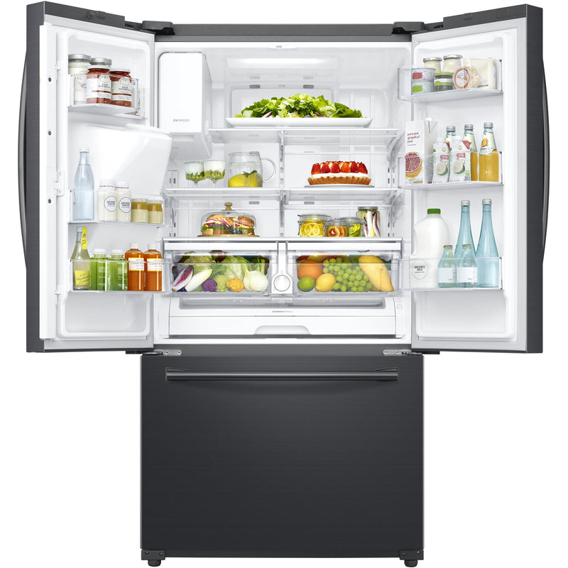 Samsung 35-inch, 26 cu.ft. Freestanding French 3-Door Refrigerator with Family Hub™ RF265BEAESG/AC IMAGE 5