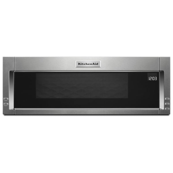 KitchenAid 30-inch, 1.1 cu.ft. Over-the-Range Microwave Oven with Whisper Quiet® Ventilation System YKMLS311HSS IMAGE 1