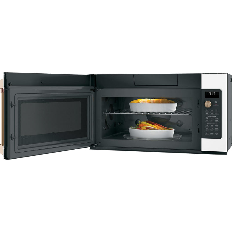 Café 30-inch, 1.7 cu.ft. Over-the-Range Microwave Oven with Convection CVM517P4MW2 IMAGE 4