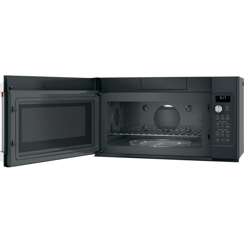 Café 30-inch, 1.7 cu.ft. Over-the-Range Microwave Oven with Convection CVM517P3MD1 IMAGE 3