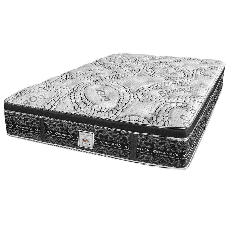 Dreamstar Bedding LTD Modern Comfort Plush Euro Top Mattress Set (Queen) IMAGE 2