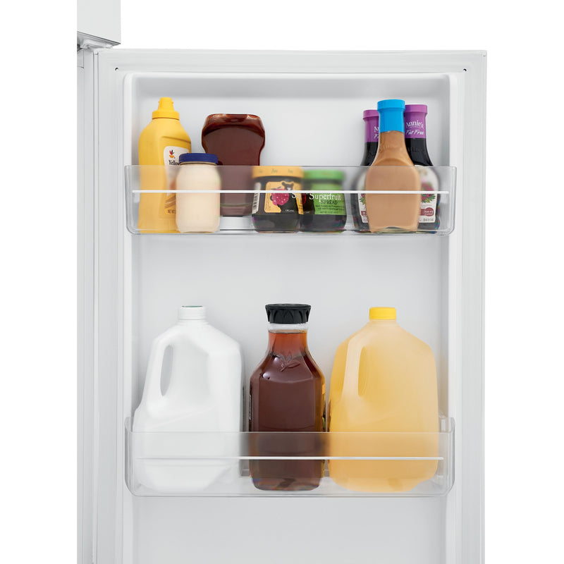 Frigidaire 24-inch, 10.1 cu. ft. Top Freezer Refrigerator FFET1022UW IMAGE 6