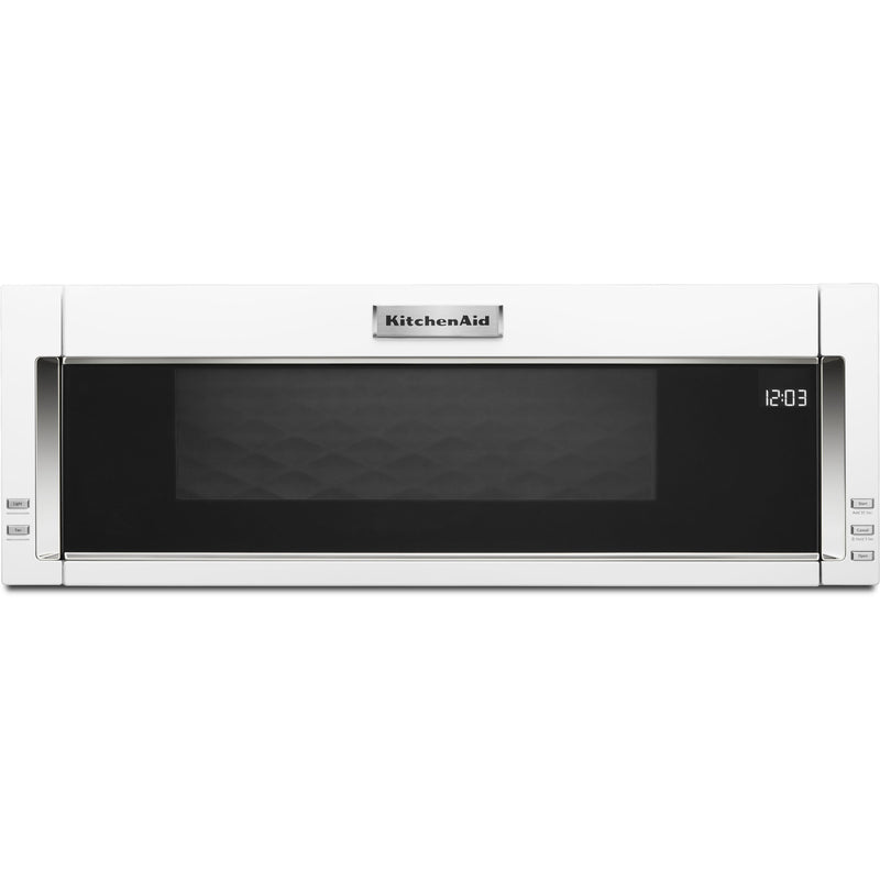 KitchenAid 30-inch, 1.1 cu.ft. Over-the-Range Microwave Oven with Whisper Quiet® Ventilation System YKMLS311HWH IMAGE 1