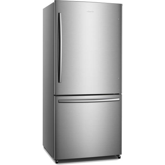 Hisense 31-inch, 17 cu.ft. Counter-Depth Bottom Freezer Refrigerator with Multi-FowAir RB17N6DSE IMAGE 2