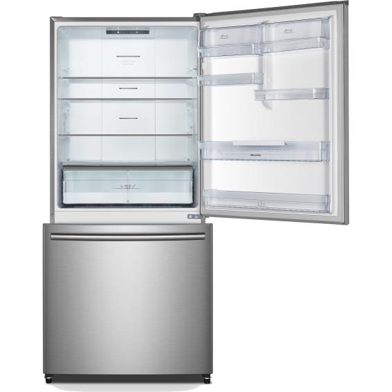 Hisense 31-inch, 17 cu.ft. Counter-Depth Bottom Freezer Refrigerator with Multi-FowAir RB17N6DSE IMAGE 4