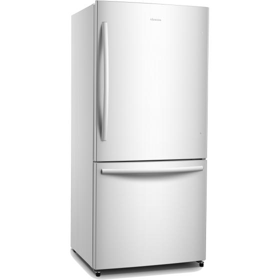 Hisense 31-inch, 17 cu.ft. Counter-Depth Bottom Freezer Refrigerator with Multi-FowAir RB17N6DWE IMAGE 2