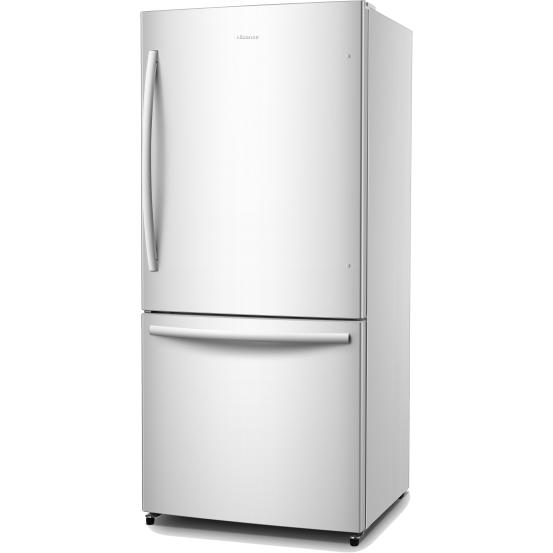 Hisense 31-inch, 17 cu.ft. Counter-Depth Bottom Freezer Refrigerator with Multi-FowAir RB17N6DWE IMAGE 3