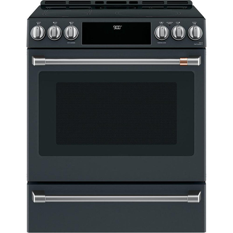 Café 30-inch Slide-In Induction Range with Warming Drawer CCHS900P3MD1 IMAGE 1