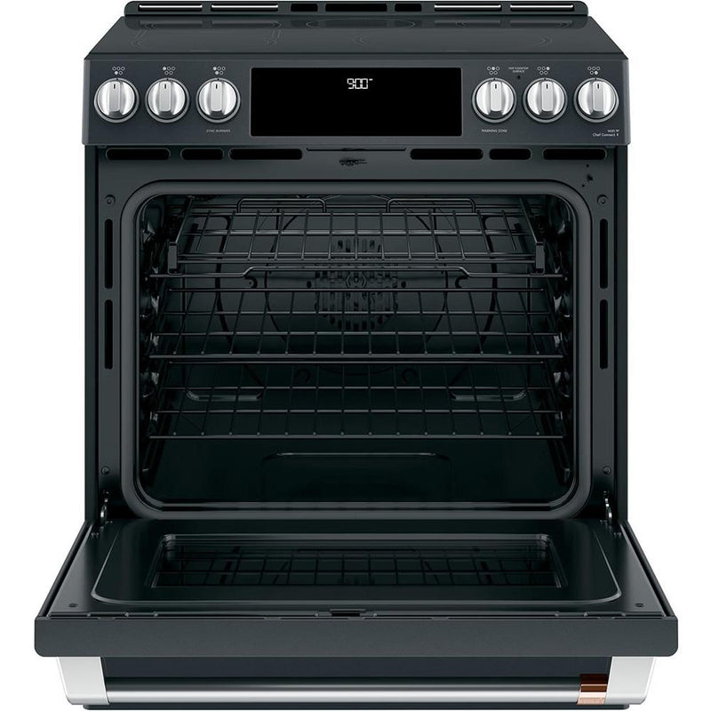 Café 30-inch Slide-In Induction Range with Warming Drawer CCHS900P3MD1 IMAGE 3