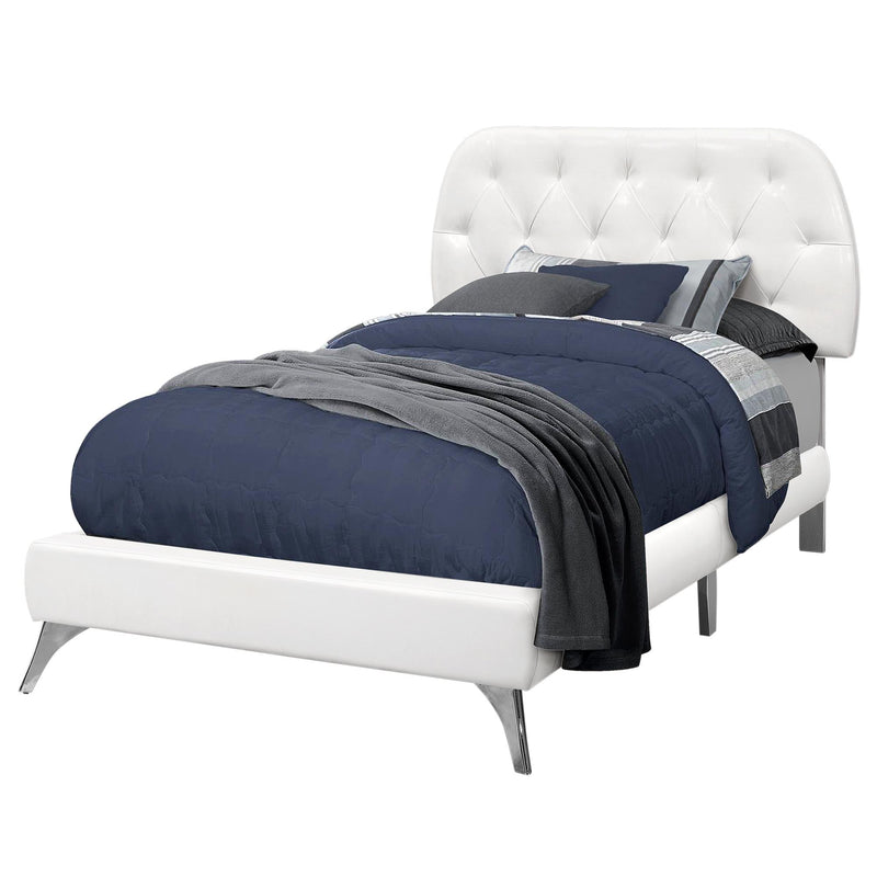 Monarch Twin Upholstered Platform Bed I 5983T IMAGE 1