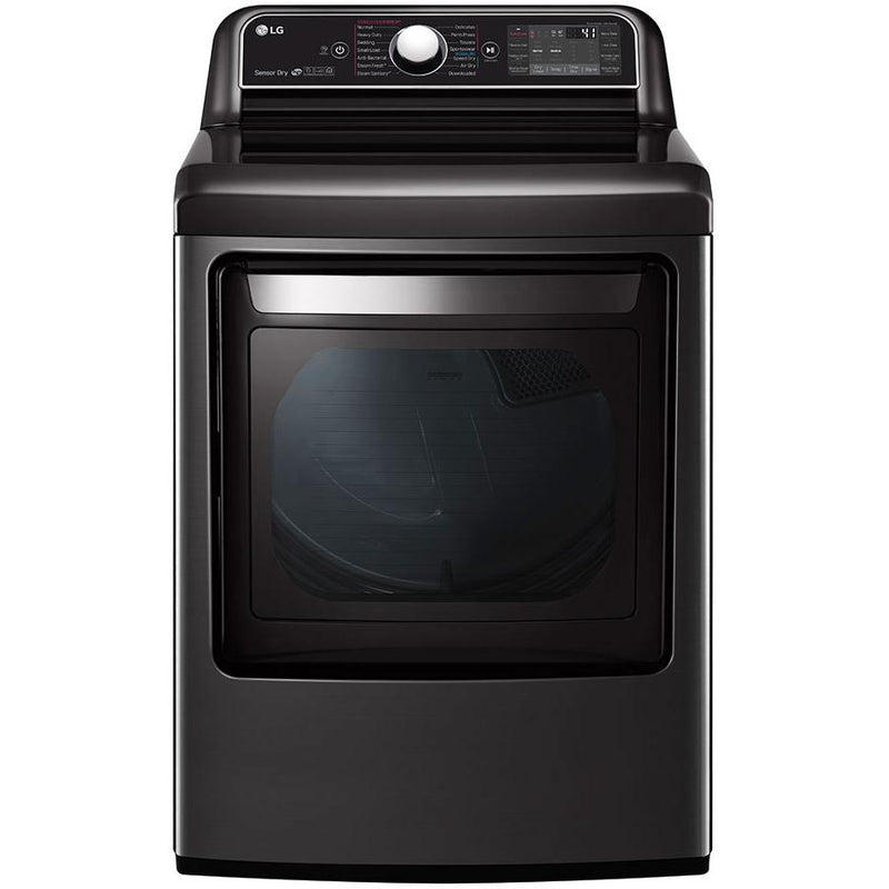 LG 7.3 cu. ft. Electric Dryer with TurboSteam™ DLEX7900BE IMAGE 2