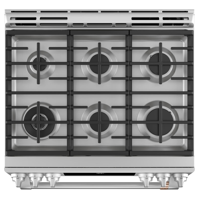 Café 30-inch Slide-in Dual-Fuel Range with Convection Technology CC2S900P2MS1 IMAGE 3