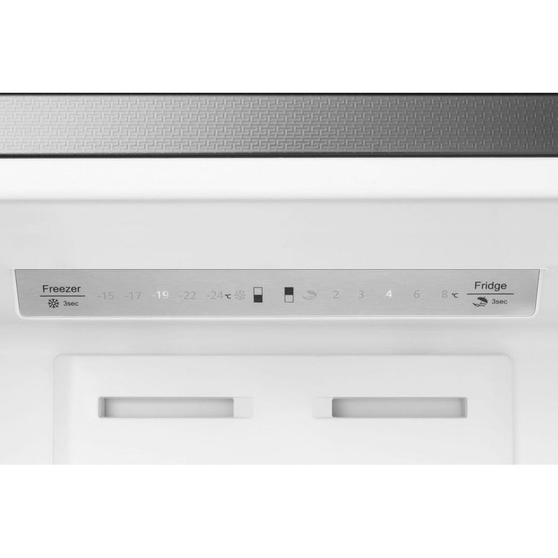 Hisense 27.7-inch, 14.8 cu.ft. Counter-Depth Bottom Freezer Refrigerator with Digital Display RB15N6ASE IMAGE 6