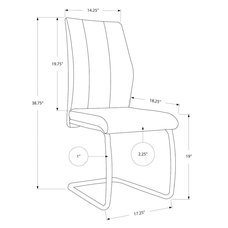 Monarch Dining Chair I 1113 IMAGE 11