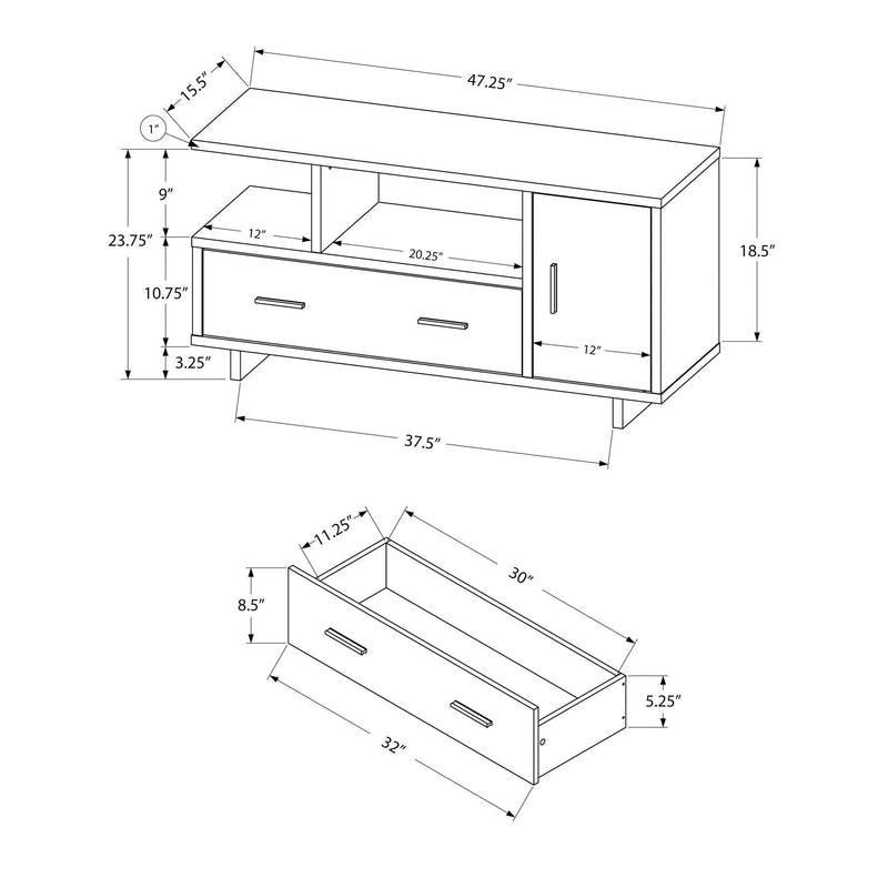 Monarch TV Stand with Cable Management I 2800 IMAGE 5