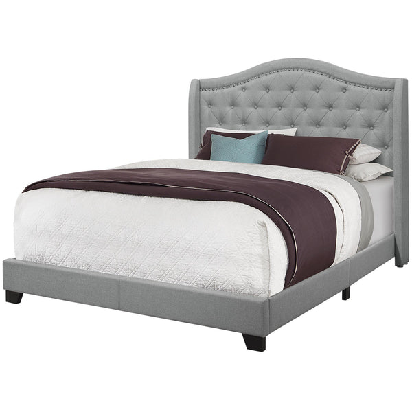 Monarch Queen Upholstered Panel Bed I 5966Q IMAGE 1