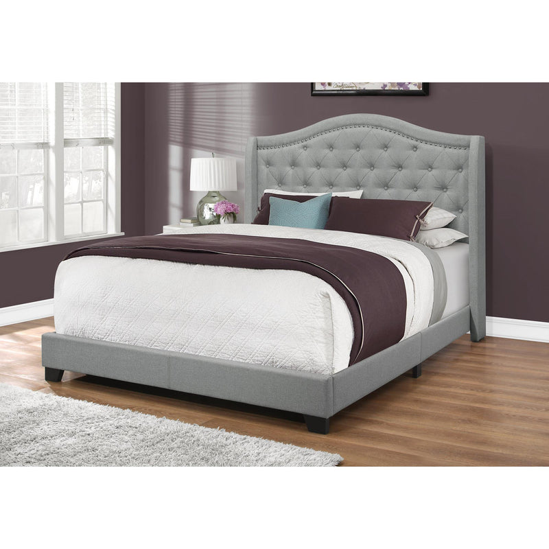 Monarch Queen Upholstered Panel Bed I 5966Q IMAGE 2