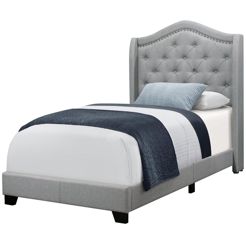 Monarch Twin Upholstered Panel Bed I 5966T IMAGE 1