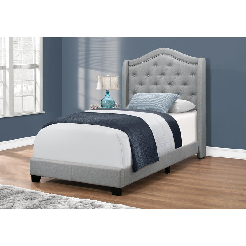 Monarch Twin Upholstered Panel Bed I 5966T IMAGE 2