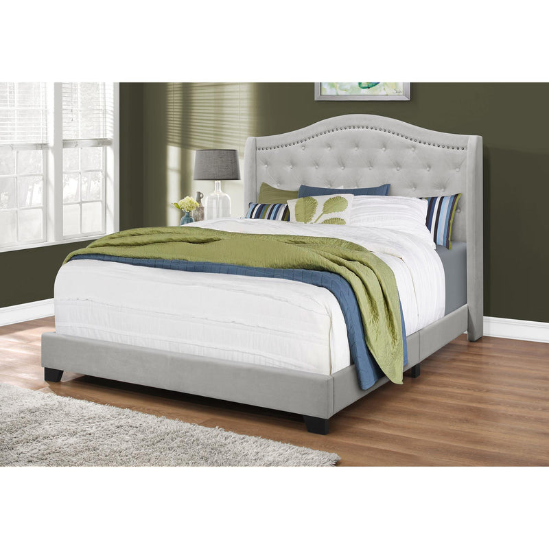 Monarch Queen Upholstered Panel Bed I 5967Q IMAGE 2