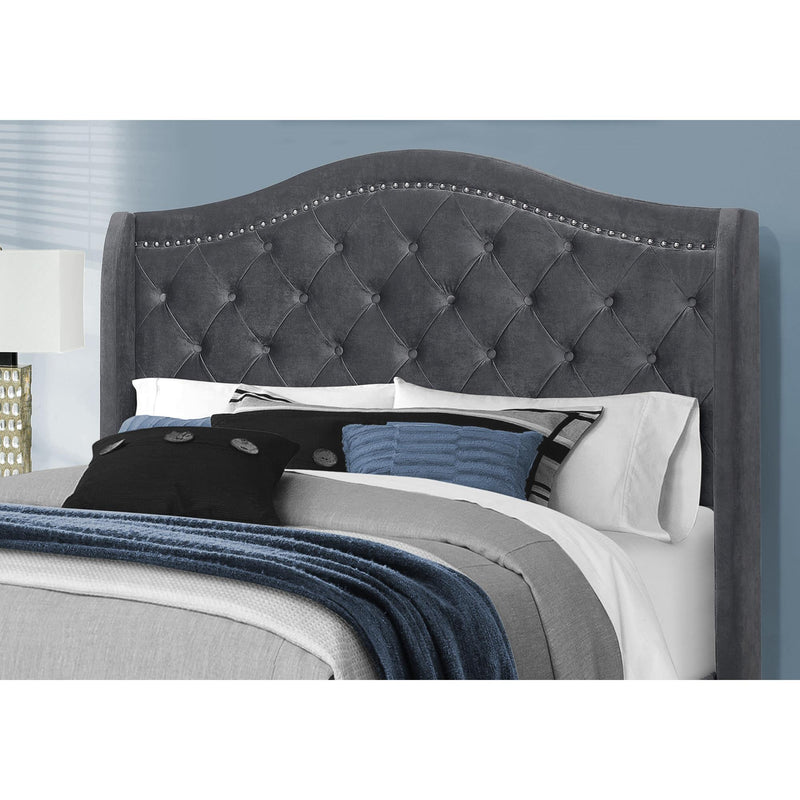 Monarch Queen Upholstered Panel Bed I 5968Q IMAGE 3