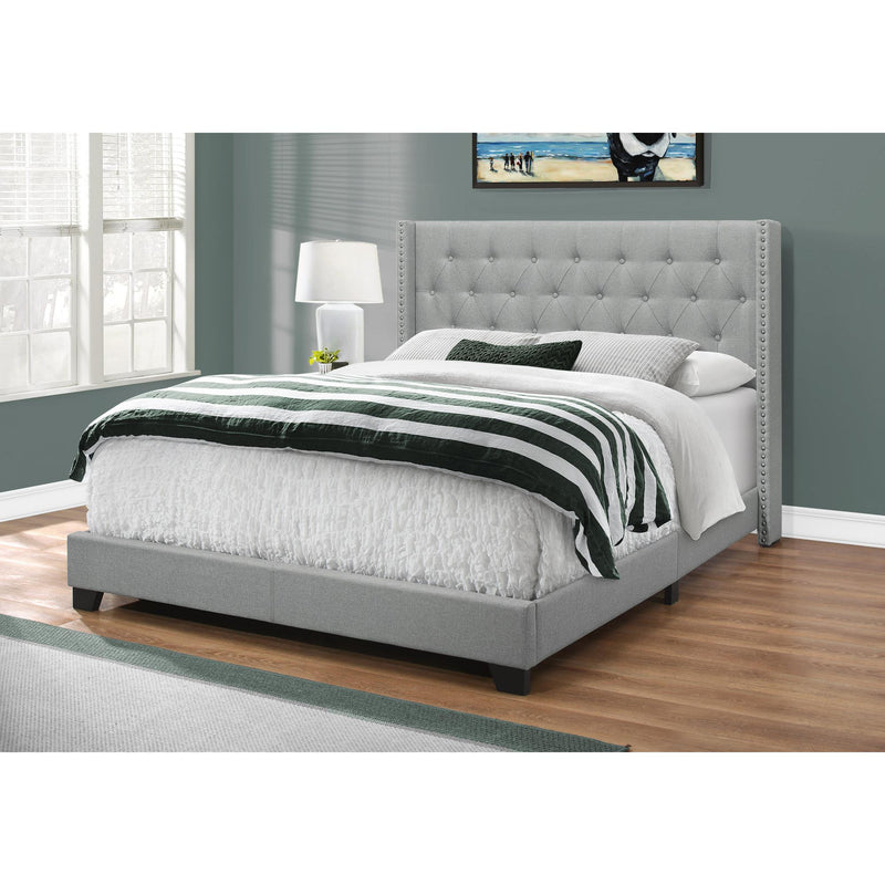 Monarch Queen Upholstered Platform Bed I 5984Q IMAGE 2