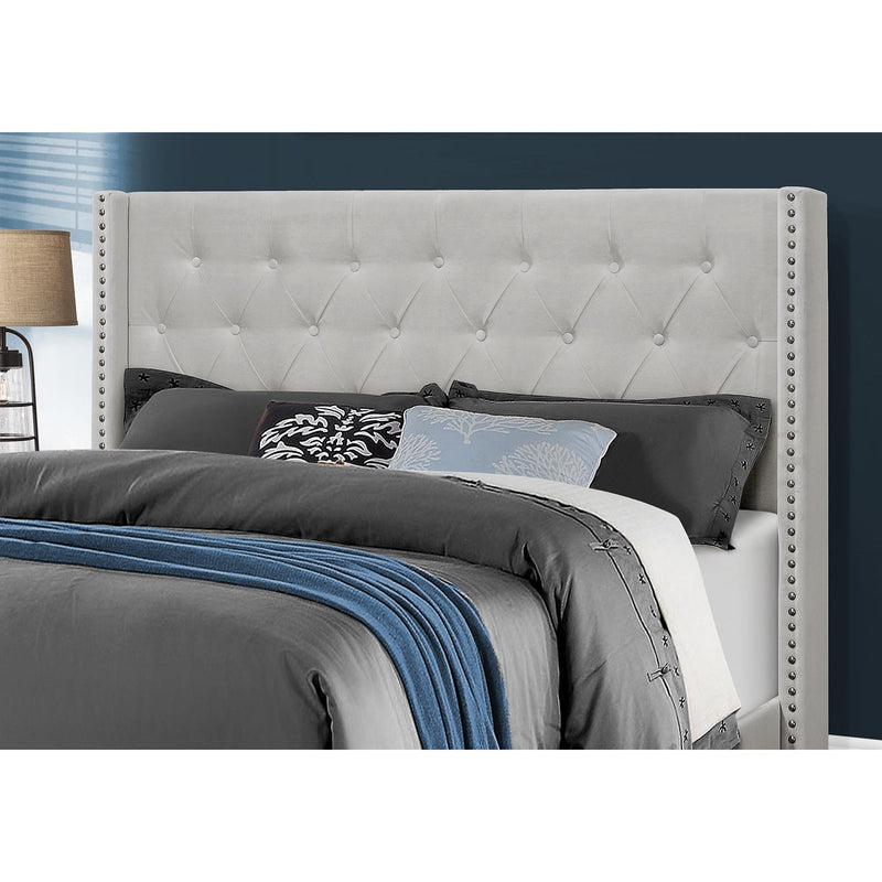 Monarch Queen Upholstered Platform Bed I 5985Q IMAGE 3