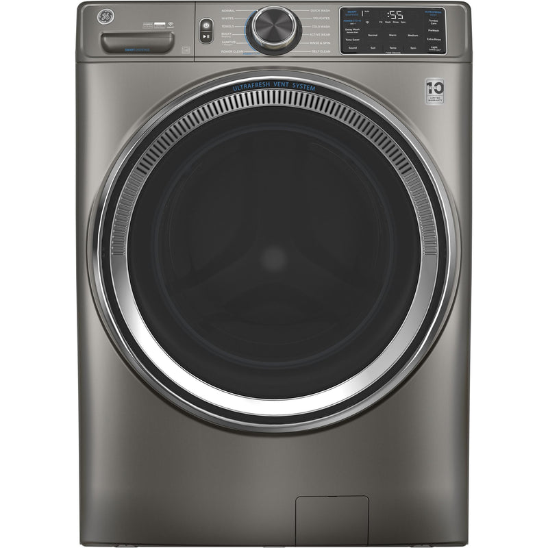 GE 5.6 cu. ft. Front Loading Washer with SmartDispense™ GFW650SPNSN IMAGE 1