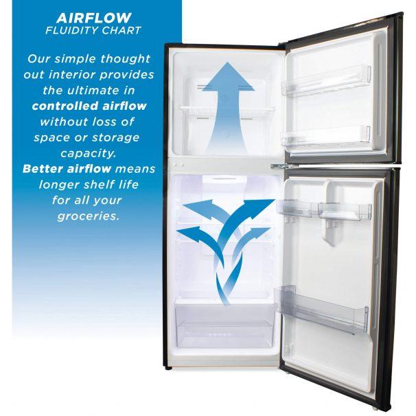Danby 21-inch, 7.0 cu. ft. Top Freezer Refrigerator DFF070B1BSLDB-6 IMAGE 4