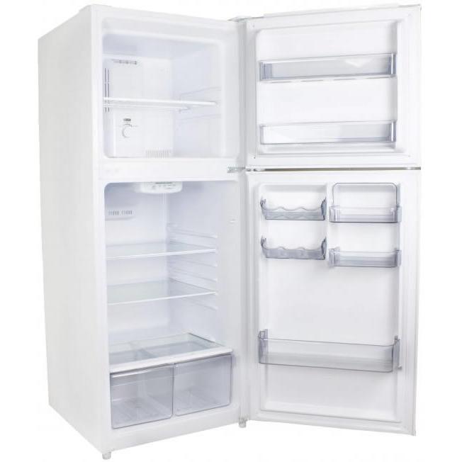 Danby 23.4-inch, 10.1 cu. ft. Top Freezer Refrigerator DFF101B2WDB IMAGE 3