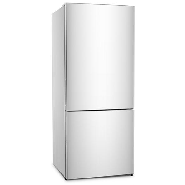 Hisense 27.7-inch, 14.8 cu.ft. Counter-Depth Bottom Freezer Refrigerator with Digital Display RB15N6AWE IMAGE 2