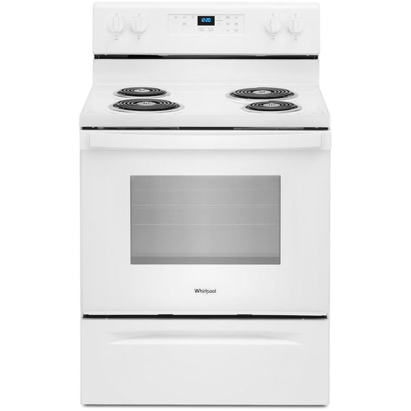 Whirlpool 30-inch, 4.8 cu.ft. Freestanding Electric Range with Self-Cleaning Technology YWFC315S0JW IMAGE 1