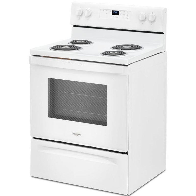 Whirlpool 30-inch, 4.8 cu.ft. Freestanding Electric Range with Self-Cleaning Technology YWFC315S0JW IMAGE 2