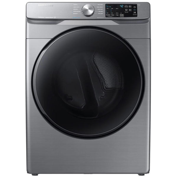 Samsung 7.5 cu.ft. Electric Dryer with Steam Sanitize+ Cycle DVE45T6100P/AC IMAGE 1