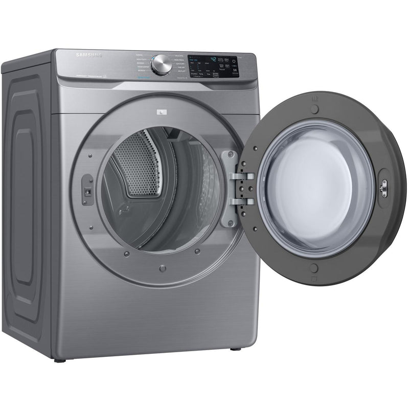Samsung 7.5 cu.ft. Electric Dryer with Steam Sanitize+ Cycle DVE45T6100P/AC IMAGE 3