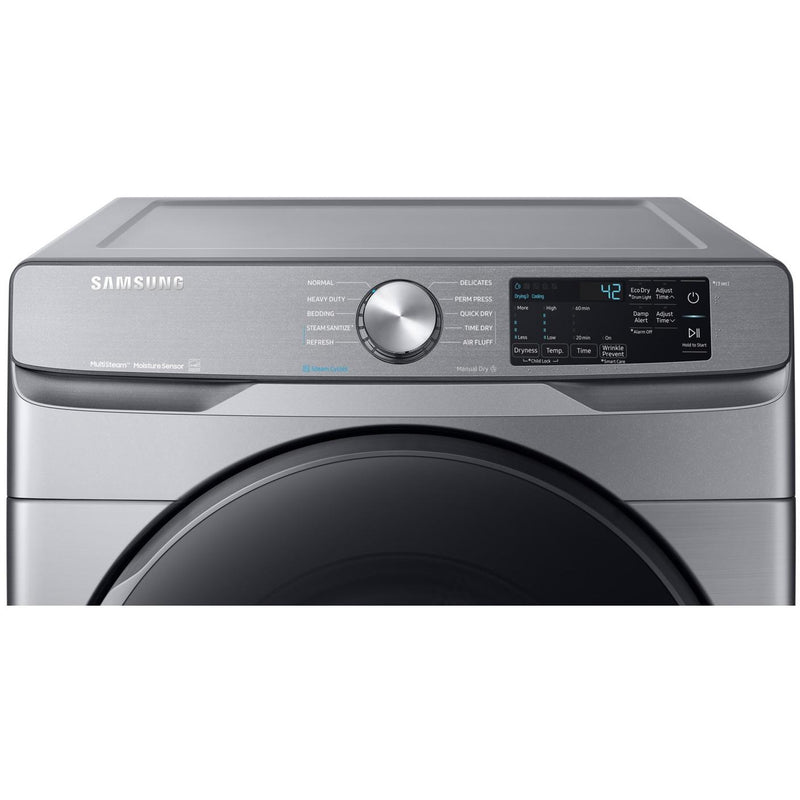 Samsung 7.5 cu.ft. Electric Dryer with Steam Sanitize+ Cycle DVE45T6100P/AC IMAGE 4