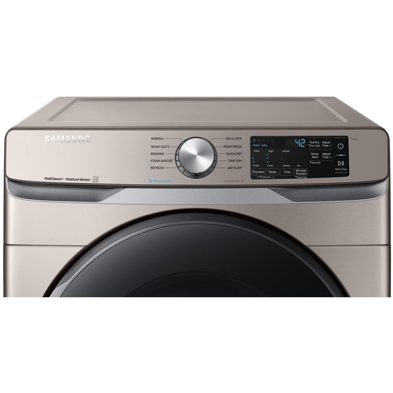 Samsung 7.5 cu.ft. Electric Dryer with Steam Sanitize+ Cycle DVE45T6100C/AC IMAGE 4