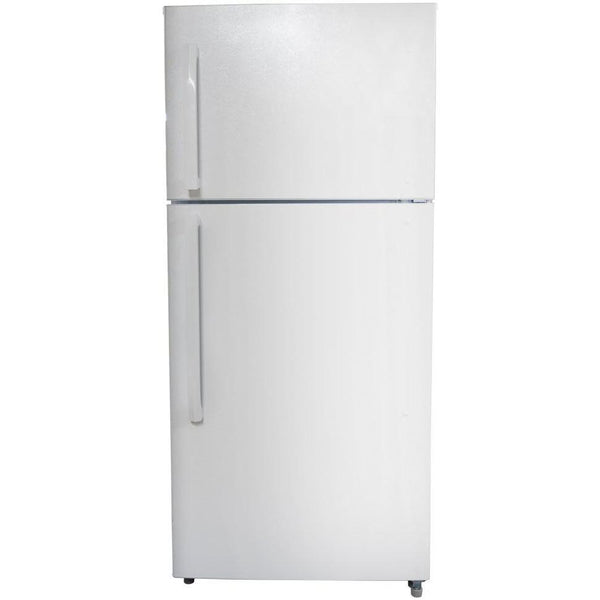 Danby 30-inch, 18 cu.ft. Freestanding Top Freezer Refrigerator with LED Lighting DFF180E1WDB IMAGE 1